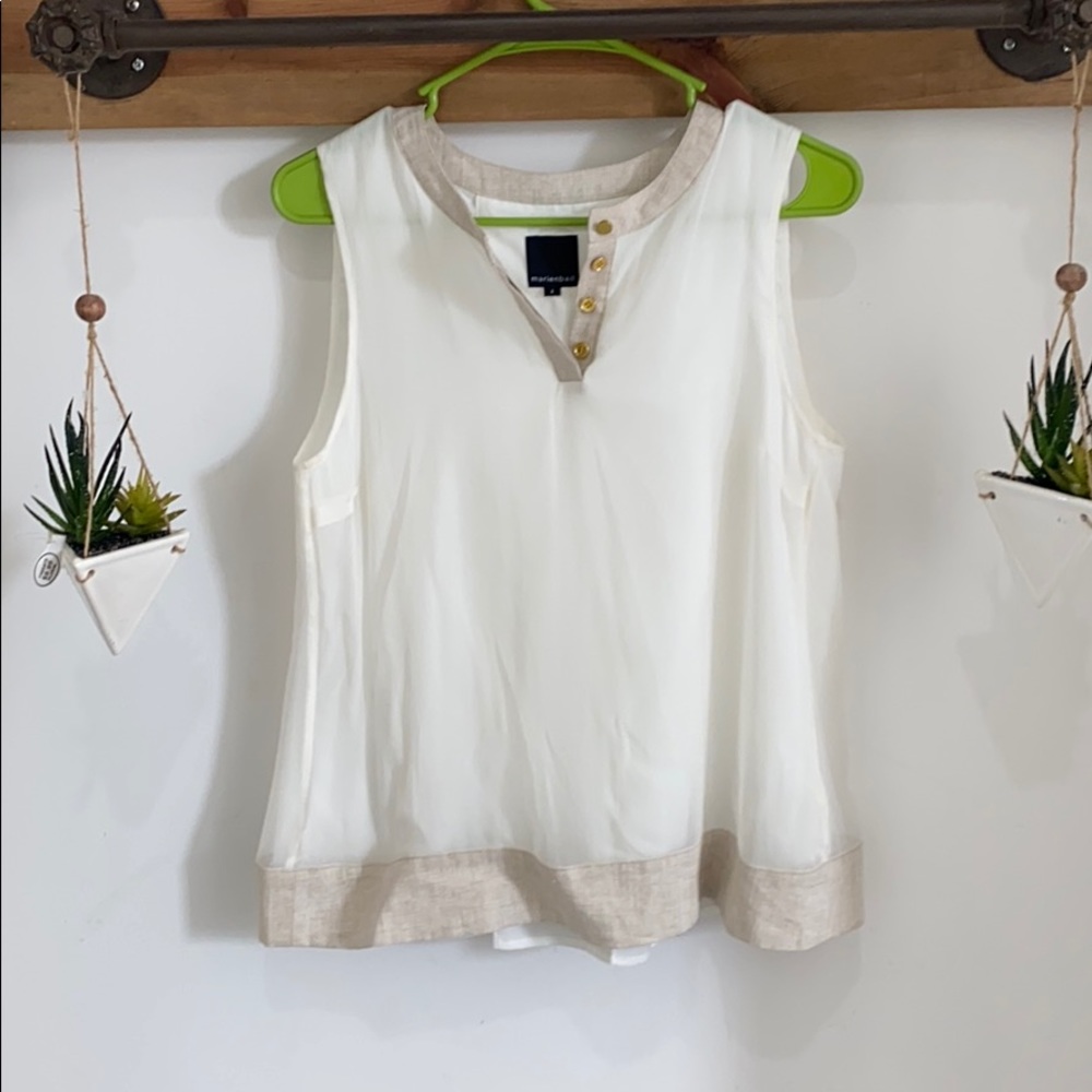 Marienbad Cream Tank Top